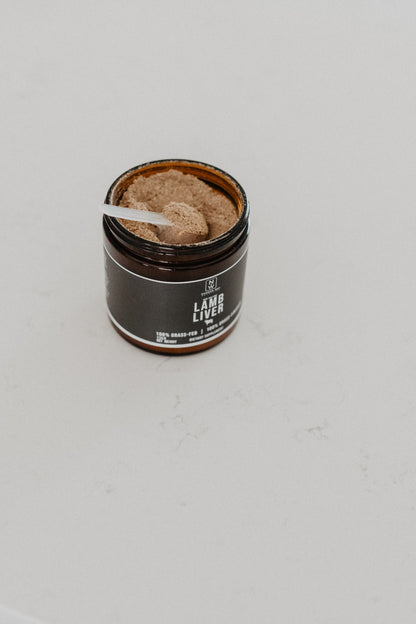 NON-ENCAPSULATED NEW ZEALAND LAMB LIVER (LOOSE POWDER SUPPLEMENT)